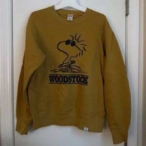 Uniqlo Woodstock Peanuts Long-Sleeve Sweatshirt